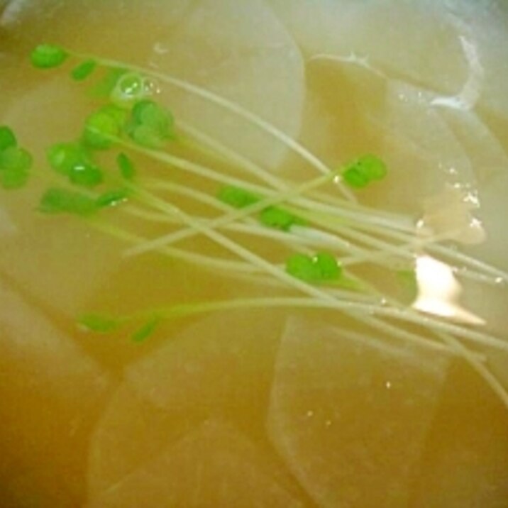 簡単親子スープ コンソメ味